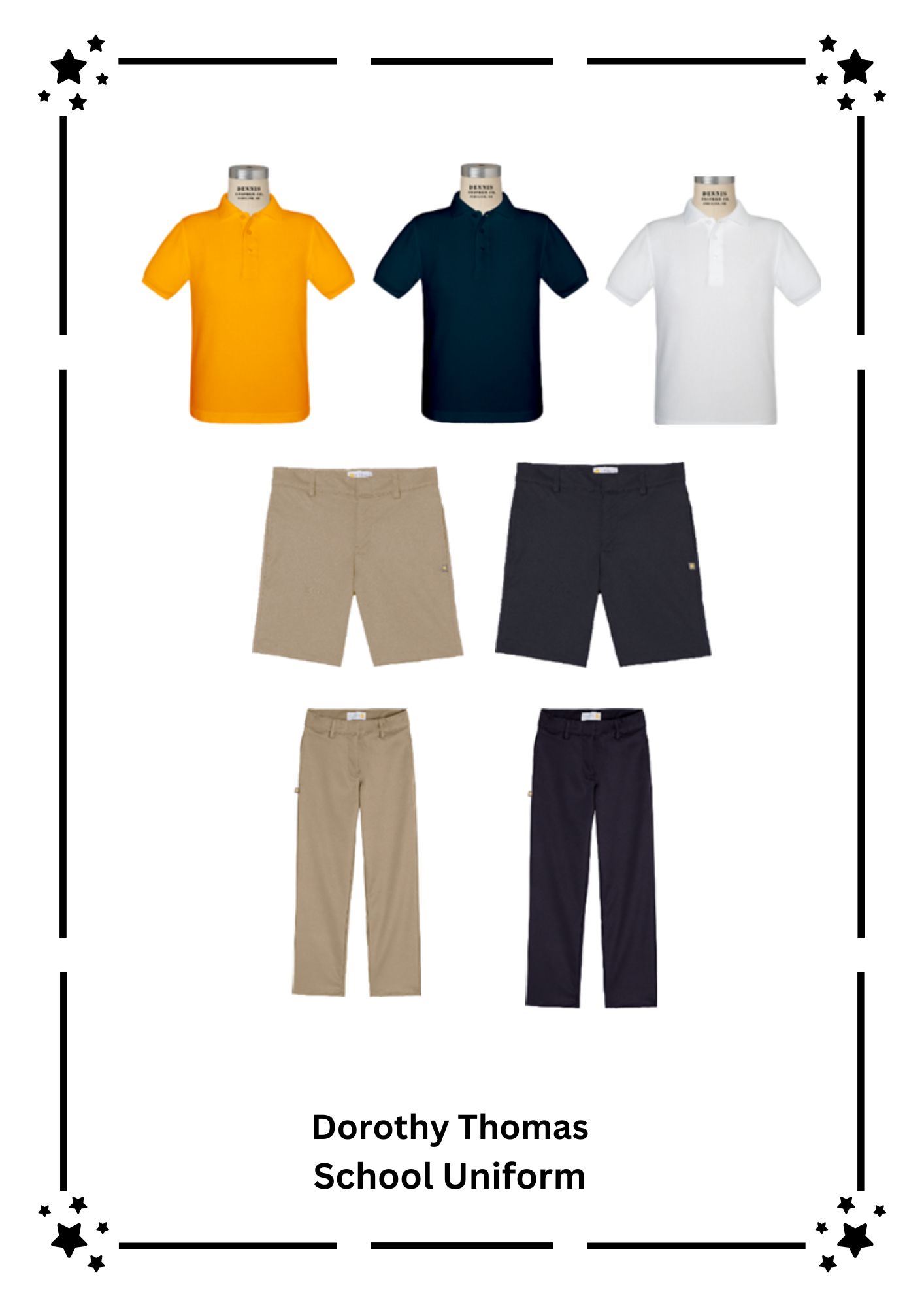  DT School Uniform
